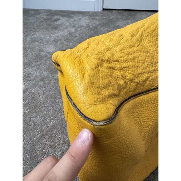 Gucci Swing Yellow Gold Hardware Leather Tote Bag Shoulder Storage Lad - Picture 15 of 16